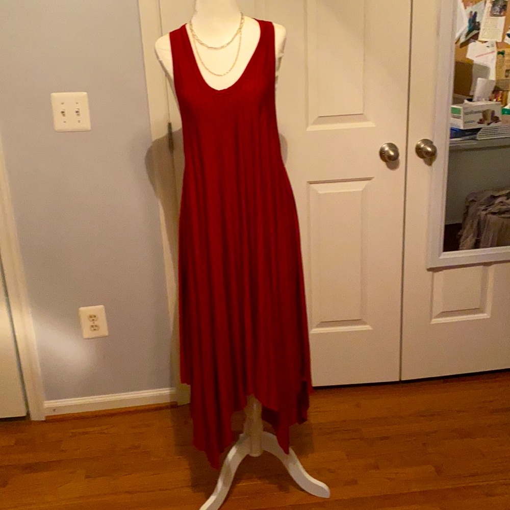 Red Maxi Dress